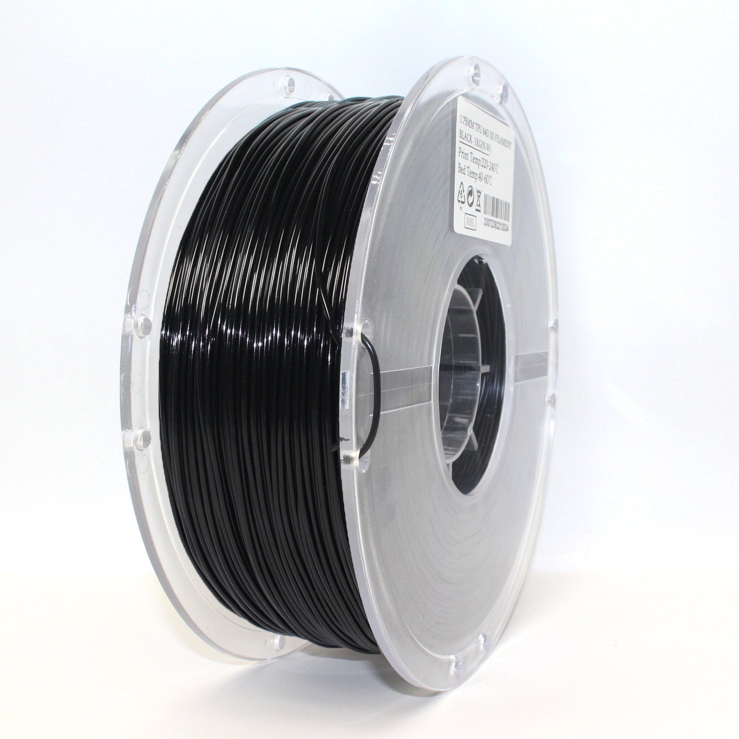 TPU 95a - Black Filament 1.75mm - FilamentHub