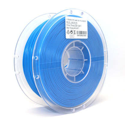 TPU 95a - Blue Filament 1.75mm - FilamentHub