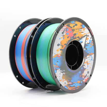 PLA Tri - Red / Green / Blue Filament 1.75mm - FilamentHub