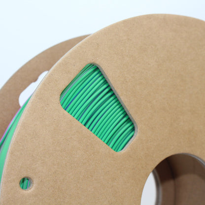 PLA Tri - Blue / Green / Purple Filament 1.75mm - FilamentHub