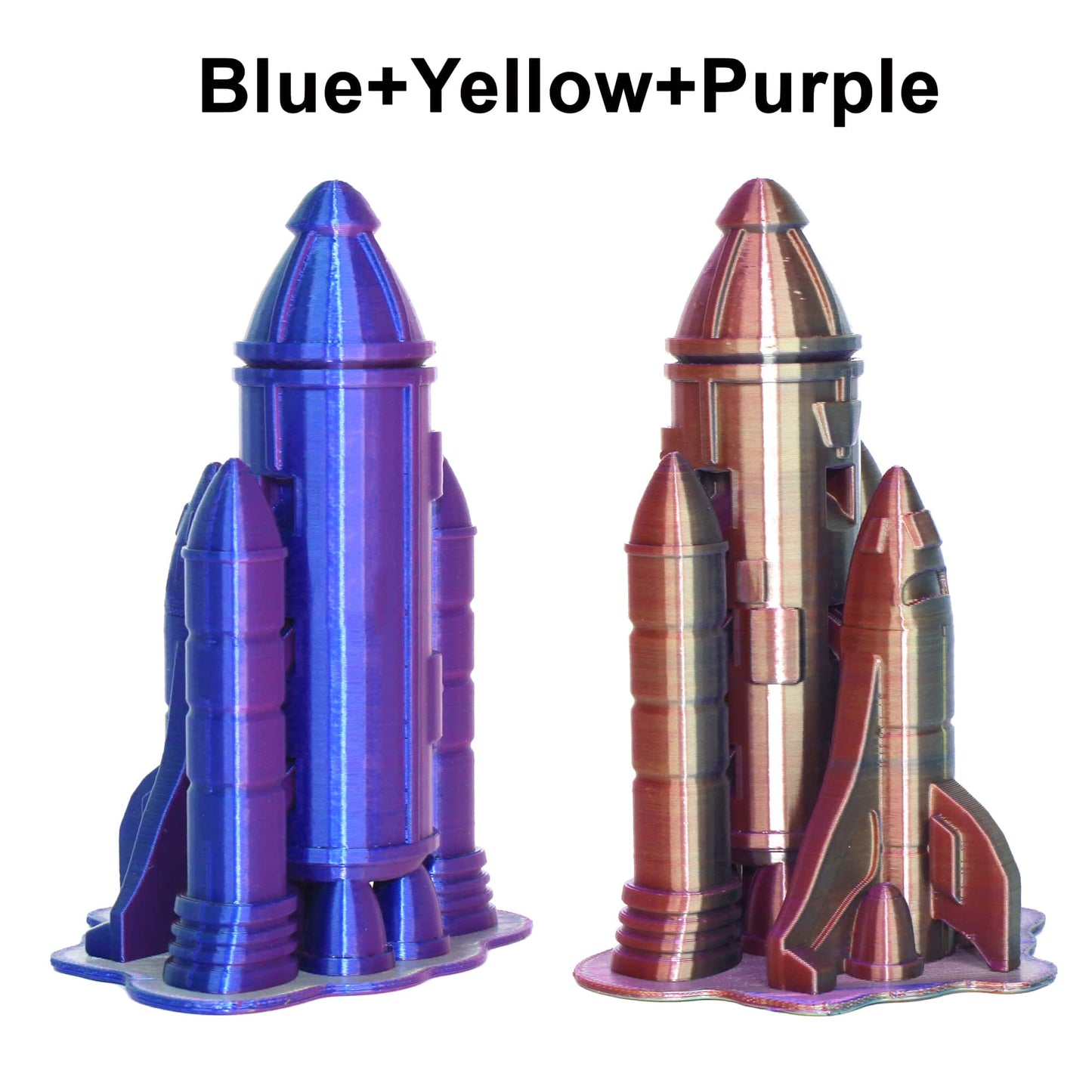 PLA Tri - Blue / Yellow / Purple
