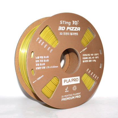 PLA Silk - Cyan Gold Filament 1.75mm - FilamentHub