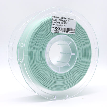 PLA Matte - Pastel Green Filament 1.75mm - FilamentHub
