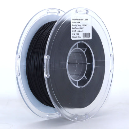 FilamentHub InsoleFlex 9585A Black 1.75mm 3D Printer Filament Spool Label Australia