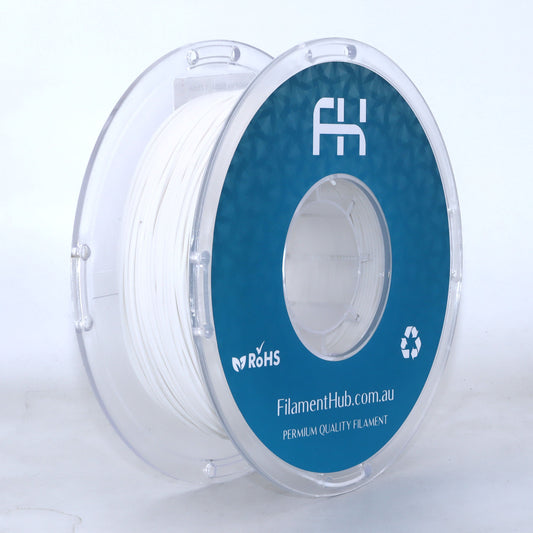 FilamentHub InsoleFlex 9585A White 1.75mm 3D Printer Filament Spool Australia