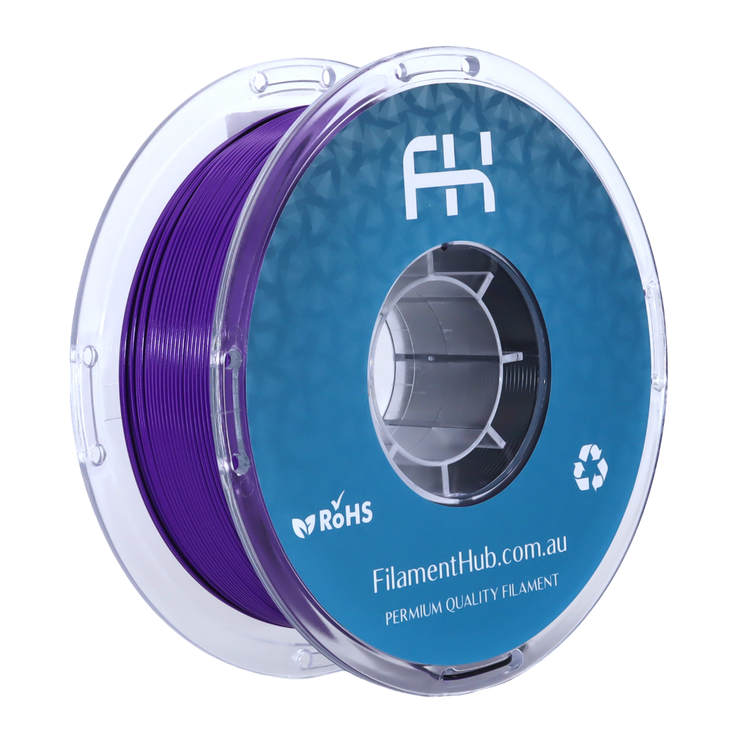 FilamentHub PETG Dual Black / Purple 1.75mm 3D Printer Filament Spool Australia