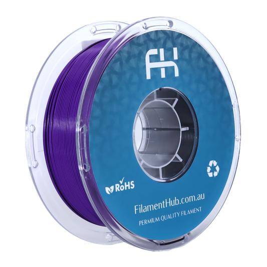 FilamentHub PETG Dual Black / Purple 1.75mm 3D Printer Filament Spool Australia