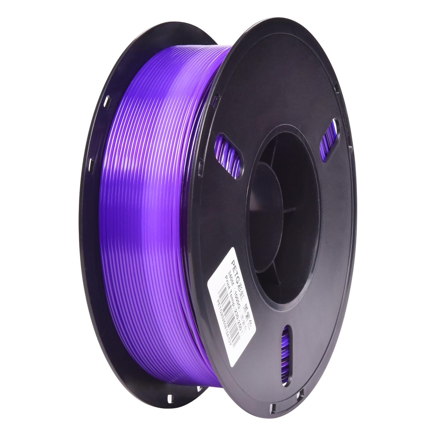 FilamentHub PETG Rainbow Black-Purple 1.75mm 3D Printer Filament Spool Australia