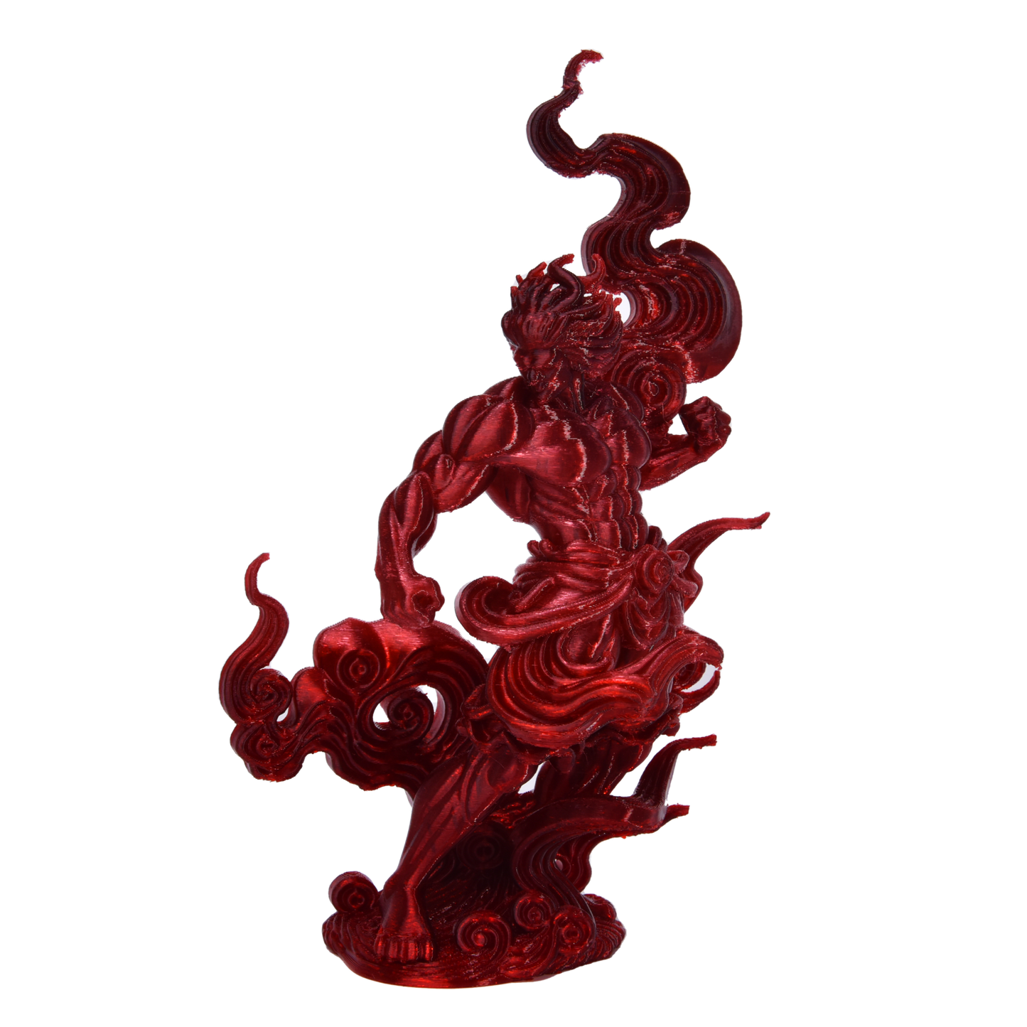 FilamentHub PETG Rainbow Devouring Soul Red 1.75mm 3D Printer Filament Example Model Australia