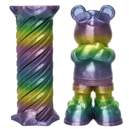 FilamentHub PETG Rainbow Dreamland 1.75mm 3D Printer Filament Example Model Australia