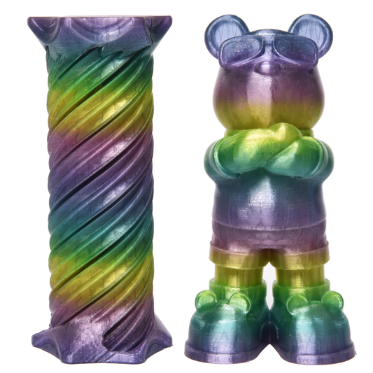 FilamentHub PETG Rainbow Dreamland 1.75mm 3D Printer Filament Example Model Australia