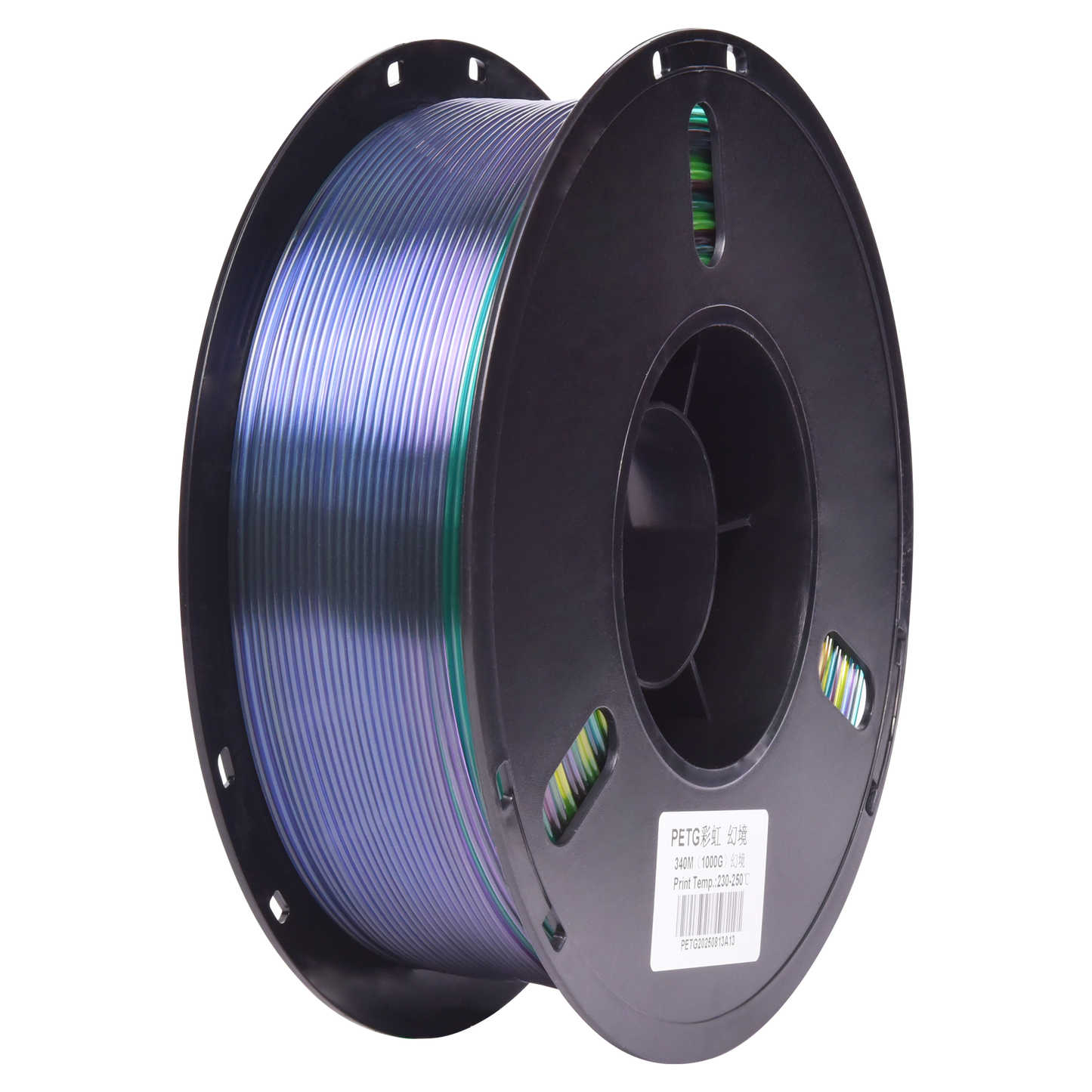 FilamentHub PETG Rainbow Dreamland 1.75mm 3D Printer Filament Spool Australia