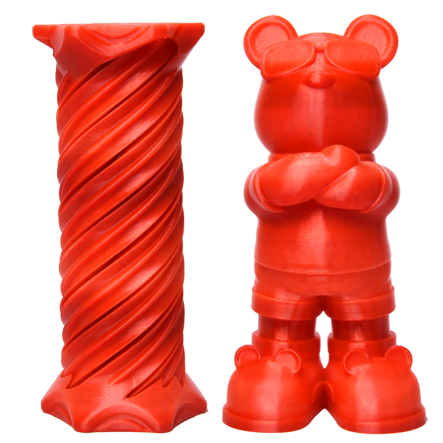 FilamentHub PETG Rainbow Flame 1.75mm 3D Printer Filament Example Model Australia