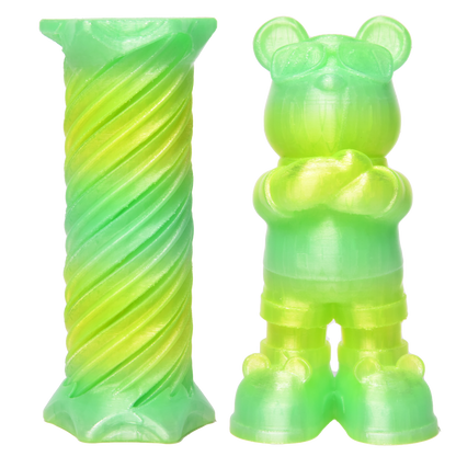 FilamentHub PETG Rainbow Lime 1.75mm 3D Printer Filament Example Model Australia