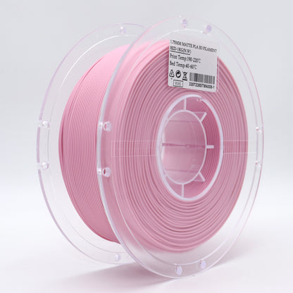 PLA Matte - Pastel Pink Filament 1.75mm - FilamentHub