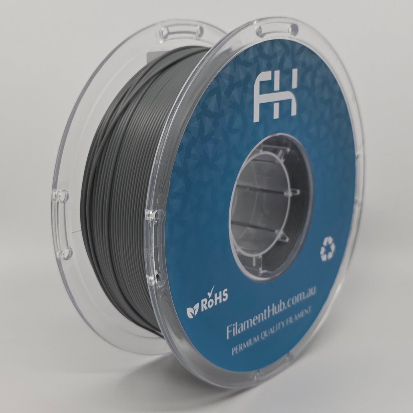 PLA Aero - Grey 1.75mm 3D Printer Filament Spool by FilamentHub.com.au