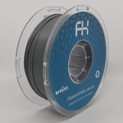 PLA Aero - Grey 1.75mm 3D Printer Filament Spool by FilamentHub.com.au