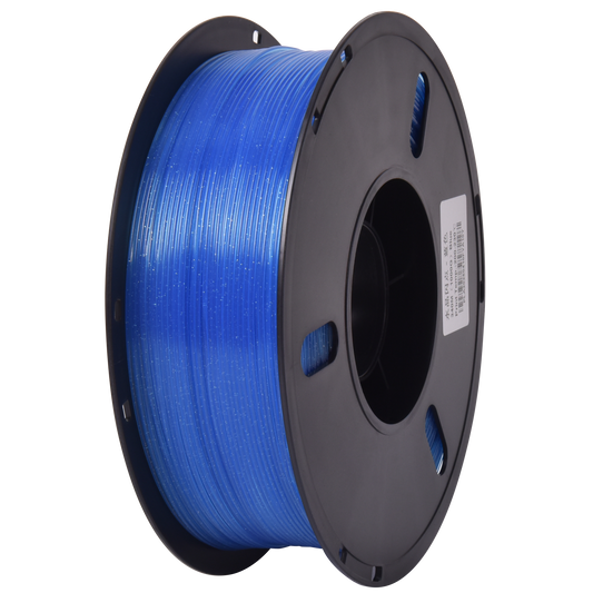 FilamentHub PLA Crystal Blue 1.75mm 3D Printer Filament Spool Australia