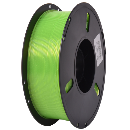 FilamentHub PLA Crystal Green 1.75mm 3D Printer Filament Spool Australia