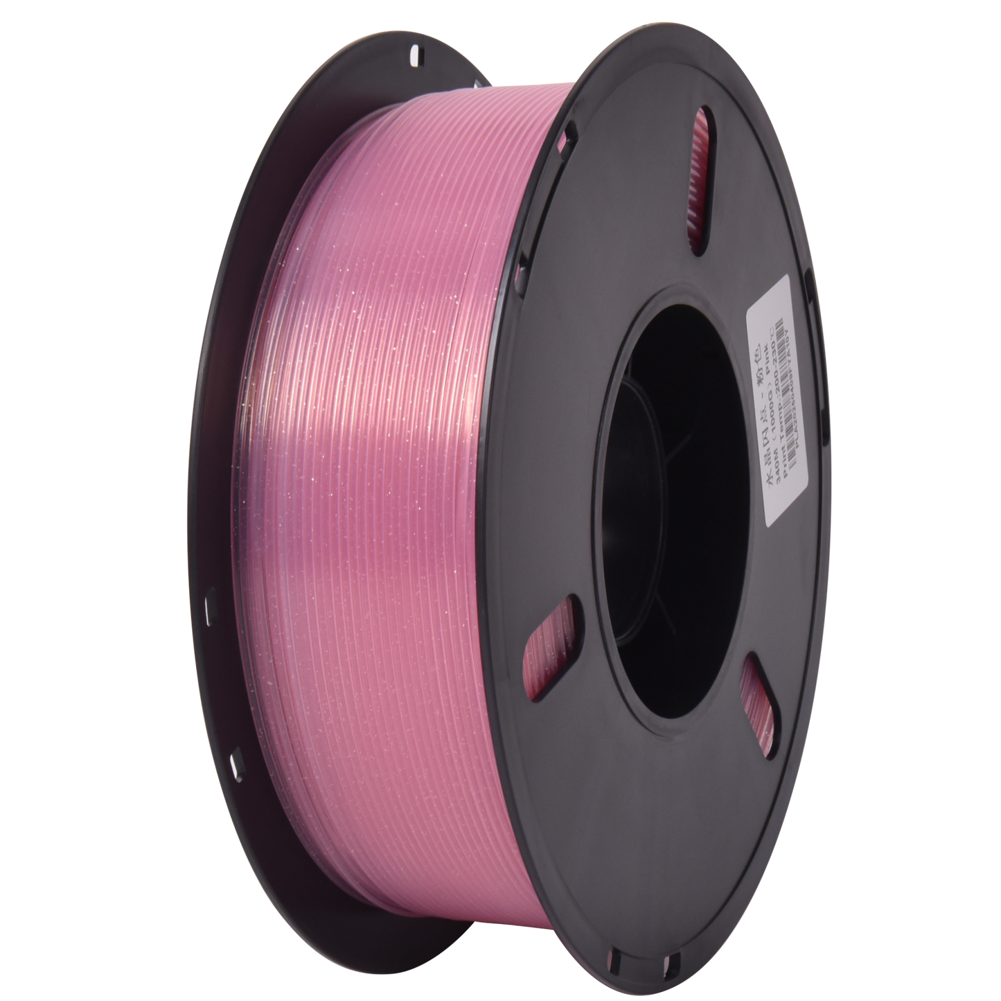 FilamentHub PLA Crystal Pink 1.75mm 3D Printer Filament Spool Australia