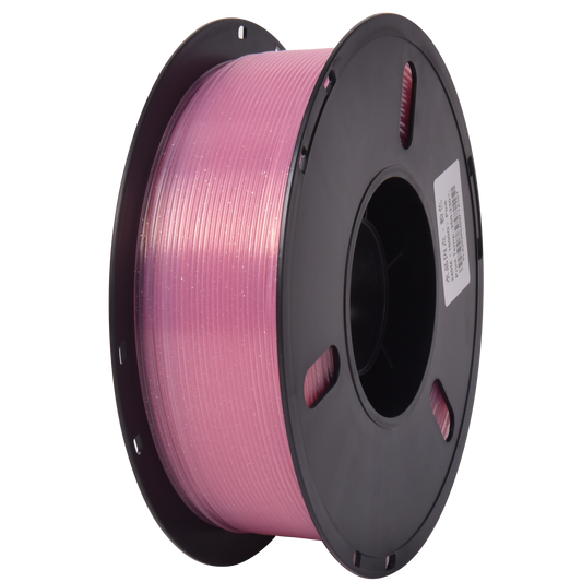 FilamentHub PLA Crystal Pink 1.75mm 3D Printer Filament Spool Australia