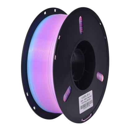 FilamentHub PLA Crystal Rainbow Blue-Red 1.75mm 3D Printer Filament Spool Australia