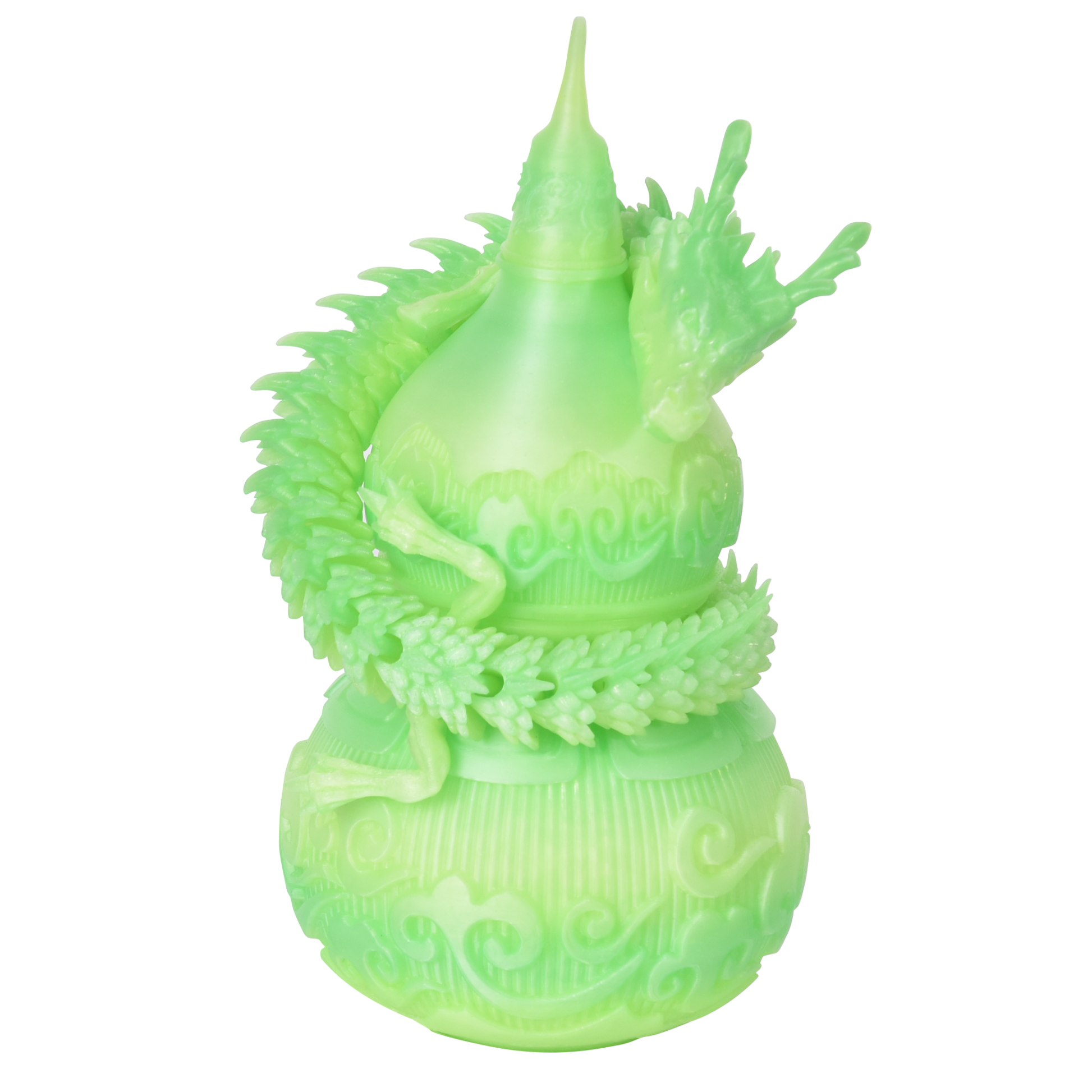 FilamentHub PLA Crystal Rainbow Yellow-Green 1.75mm 3D Printer Filament Example Model Australia