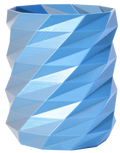 PLA Dual Silk - Blue / Silver