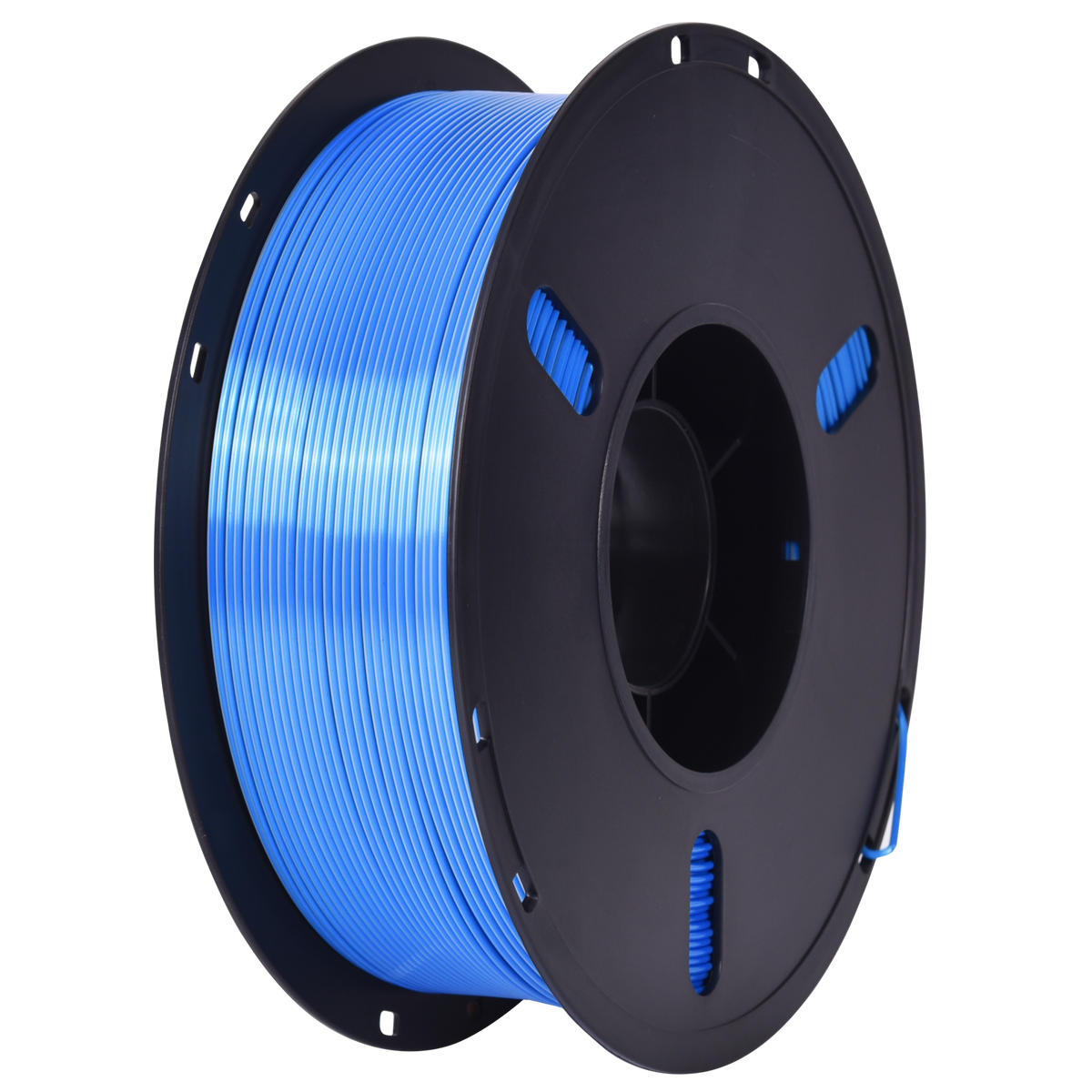 PLA Dual Silk - Blue / Silver 1.75mm 3D Printer Filament Spool Example Model Australia