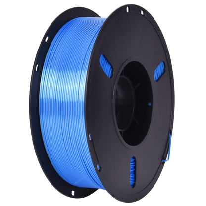 PLA Dual Silk - Blue / Silver 1.75mm 3D Printer Filament Spool Example Model Australia