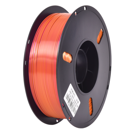 PLA Dual Silk - Golden/Purple 1.75mm 3D Printer Filament Spool