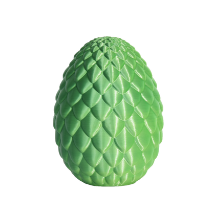 PLA Dual Silk - Yellow/Green 1.75mm 3D Printer Filament Egg Example Model Australia