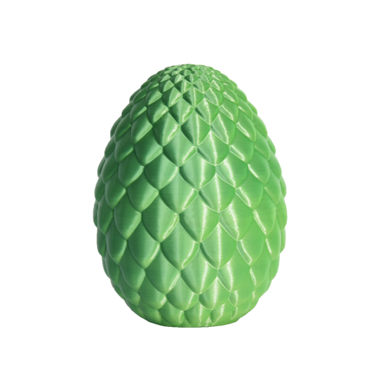 PLA Dual Silk - Yellow/Green 1.75mm 3D Printer Filament Egg Example Model Australia