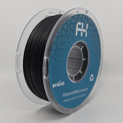 PLA ESD Black 1.75mm 3D Printer Filament Spool by FilamentHub.com.au