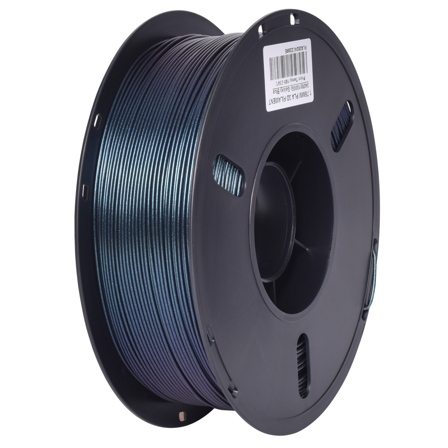 FilamentHub PLA Galaxy Blue 1.75mm 3D Printer Filament Spool Australia