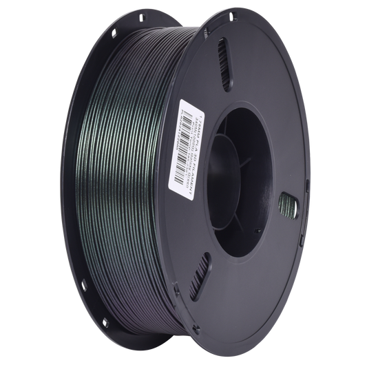 FilamentHub PLA Galaxy Green 1.75mm 3D Printer Filament Spool Australia