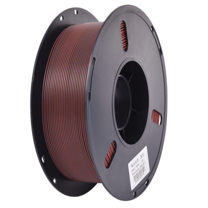PLA Matte Dual - Black/Red Spool for 3D Printing