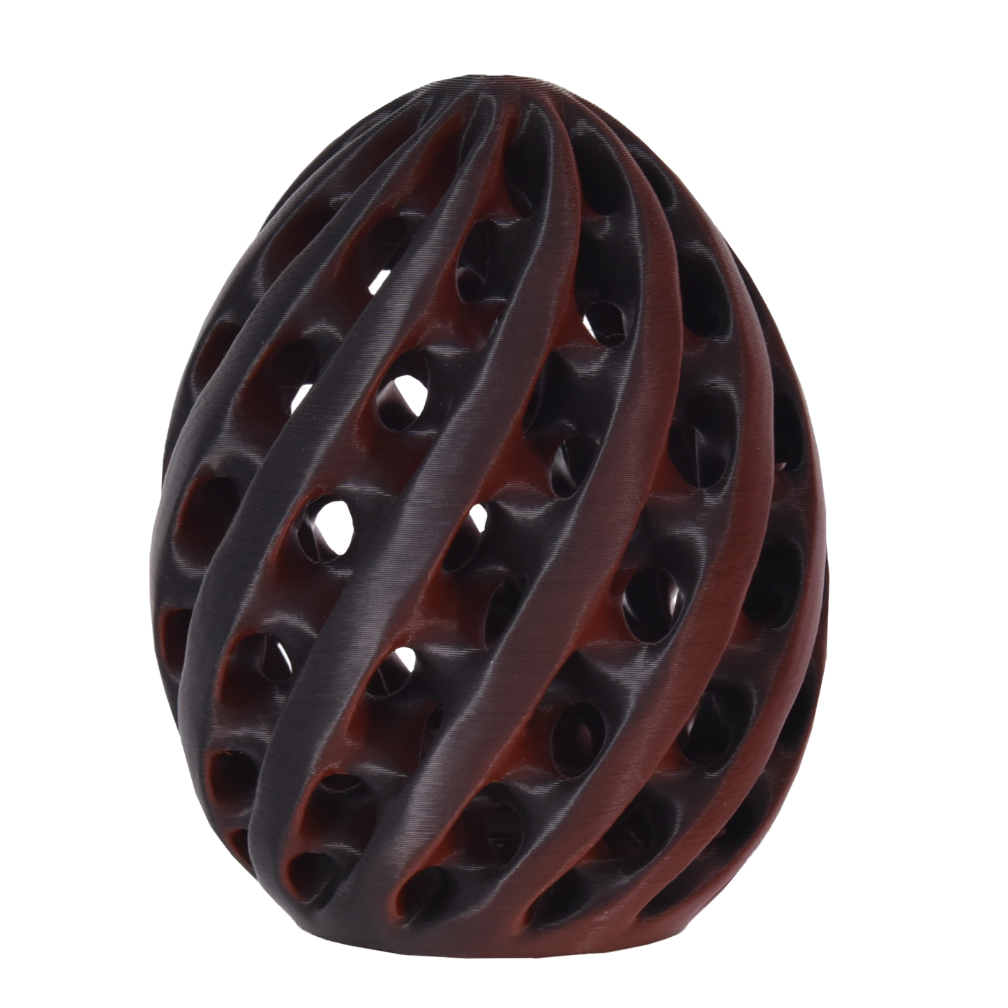 PLA Matte Dual - Black/Red 3D Printer Filament Egg Example Model Australia