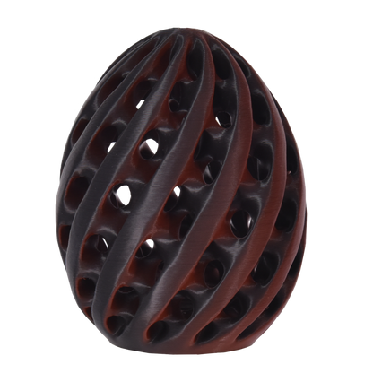 PLA Matte Dual - Black/Red 3D Printer Filament Egg Example Model Australia