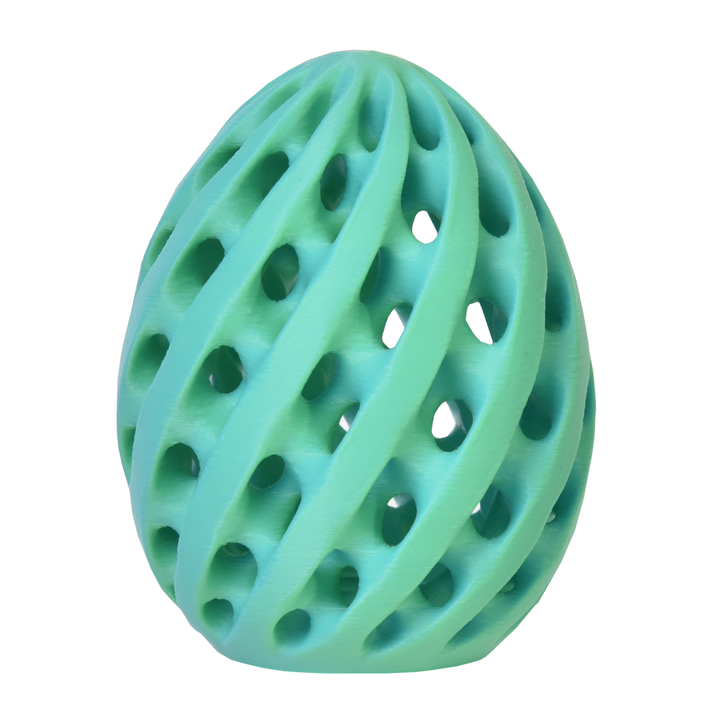 PLA Matte Dual - Blue/Green 3D Printer Filament Egg Example Model Australia