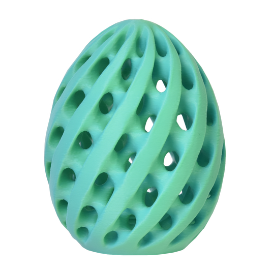 PLA Matte Dual - Blue/Green 3D Printer Filament Egg Example Model Australia