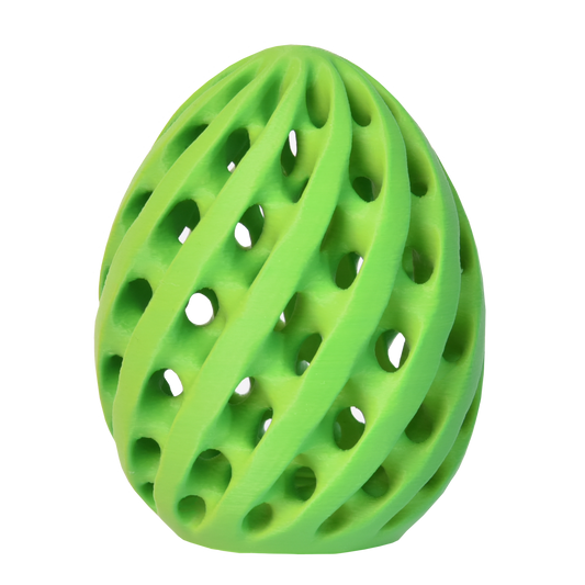 PLA Matte Dual - Yellow/Green 3D Printer Filament Egg Example Model Australia