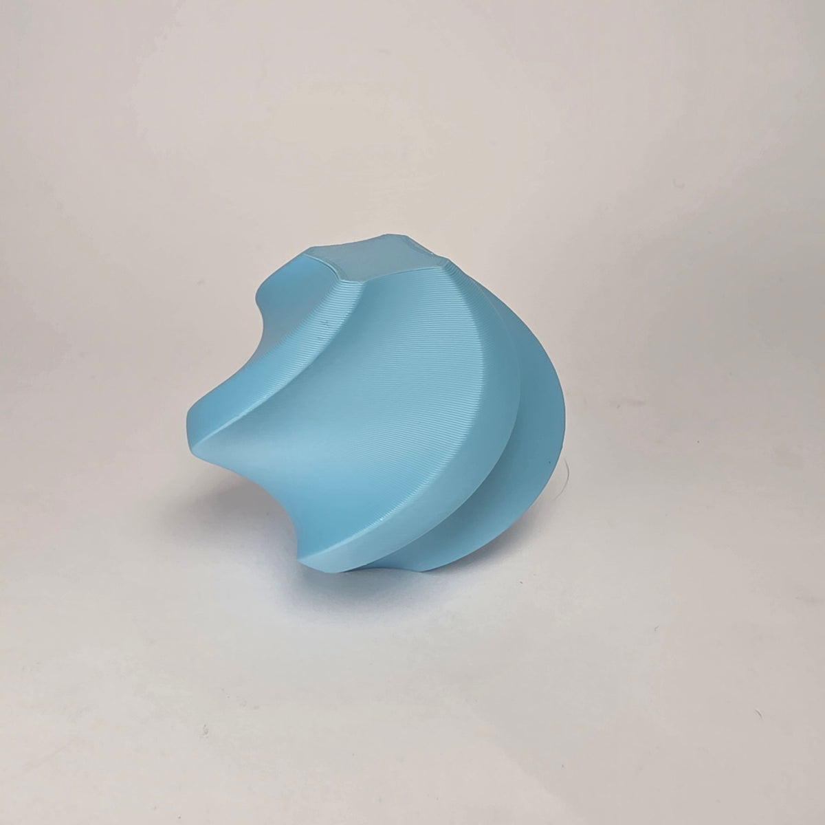 FilamentHub PLA Matte Pastel Blue 1.75mm 3D Printer Filament Sample Model