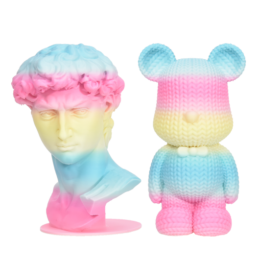 FilamentHub PLA Matte Rainbow 02 1.75mm 3D Printer Filament Example Model Australia