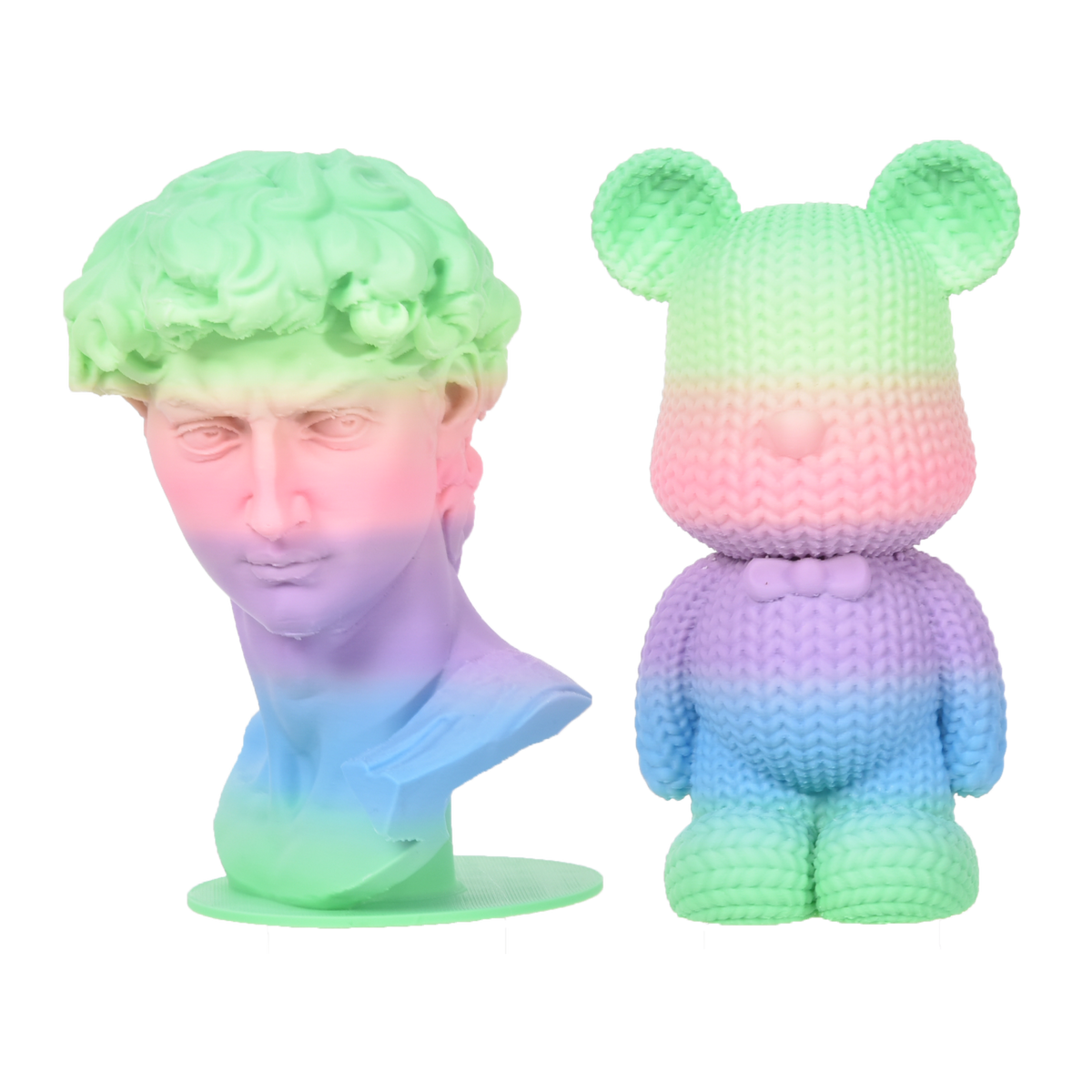 PLA Matte Rainbow - 8803 1.75mm 3D Printer Filament Example Model Australia