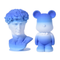PLA Matte Rainbow - Blue-White