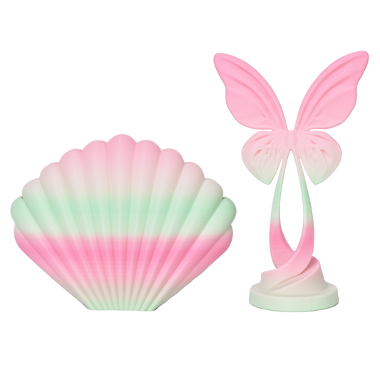 FilamentHub PLA Matte Rainbow - Pink-Green 1.75mm 3D Printer Filament Example Model Australia