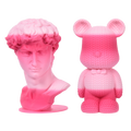 PLA Matte Rainbow - Red-White