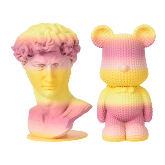 FilamentHub PLA Matte Rainbow - Red-Yellow 1.75mm 3D Printer Filament Example Model Australia