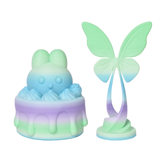 FilamentHub PLA Matte Rainbow - Smurfs 1.75mm 3D Printer Filament Example Model Australia